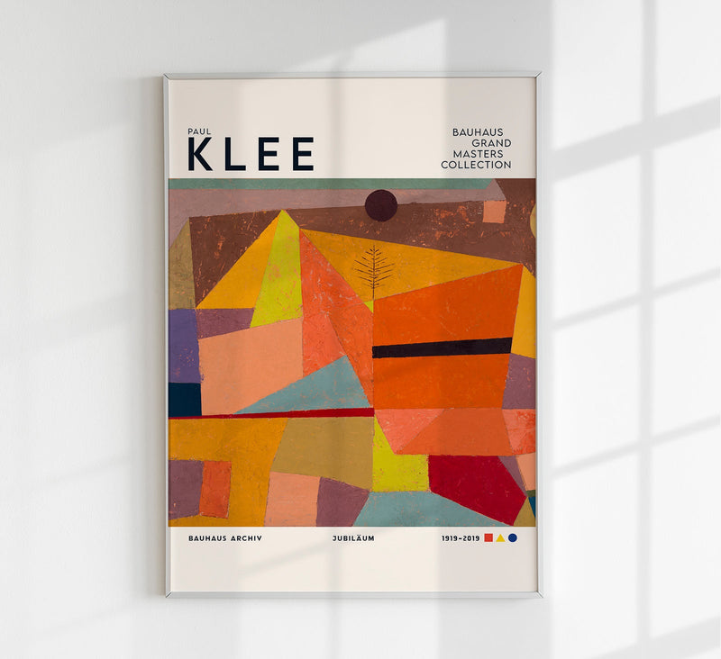 Paul Klee Joyful Mountain Art Exhibition – Fine Art Print UV-beständig — Patroa Studio
