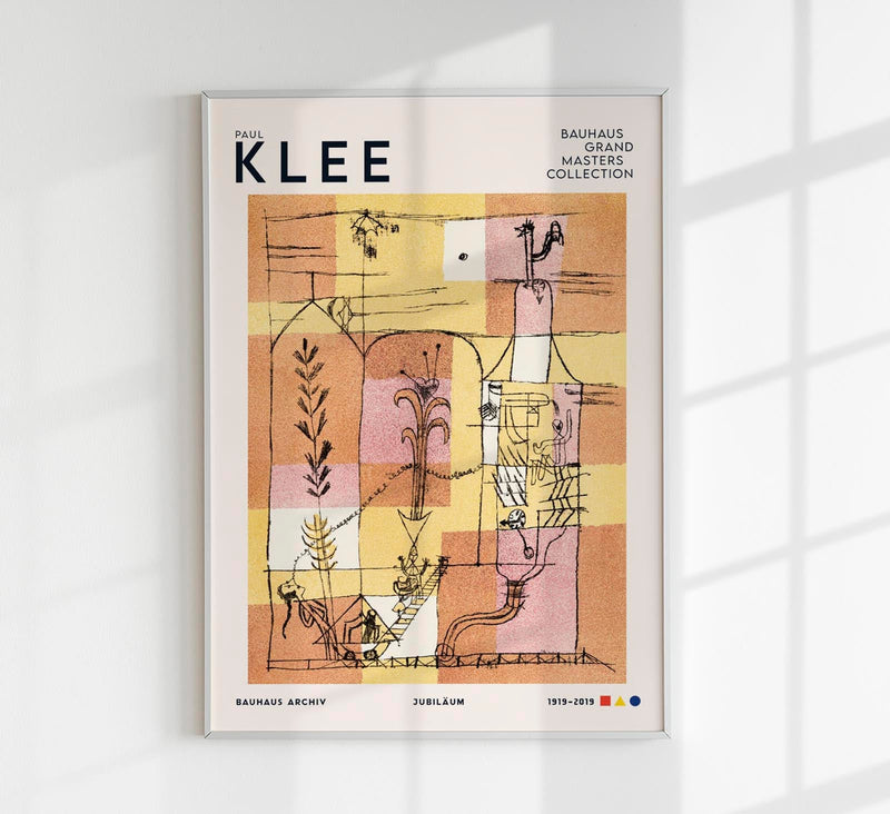 Paul Klee In the Spirit of Hoffmann Kunstposter – Fine Art Print UV-beständig — Patroa Studio