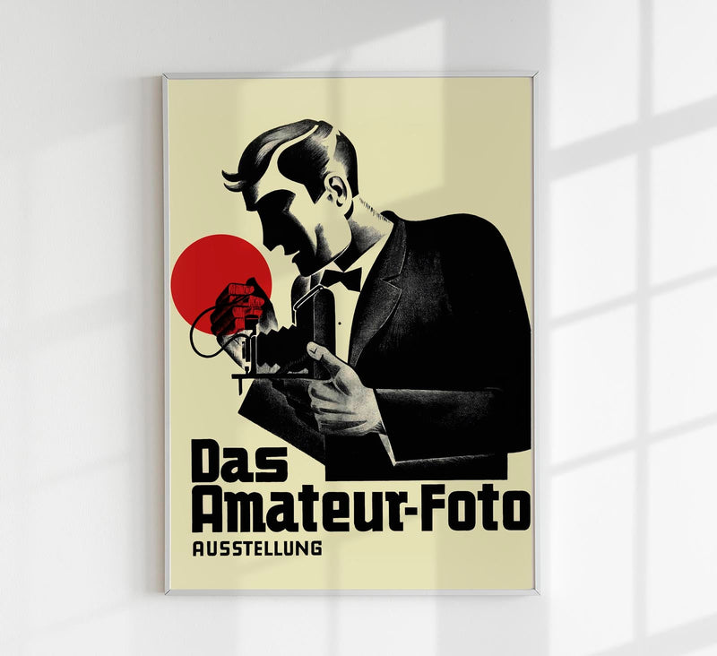 Amateur Photography Exhibition – Vintage Poster – Fine Art & Canvas — Patroa Studio