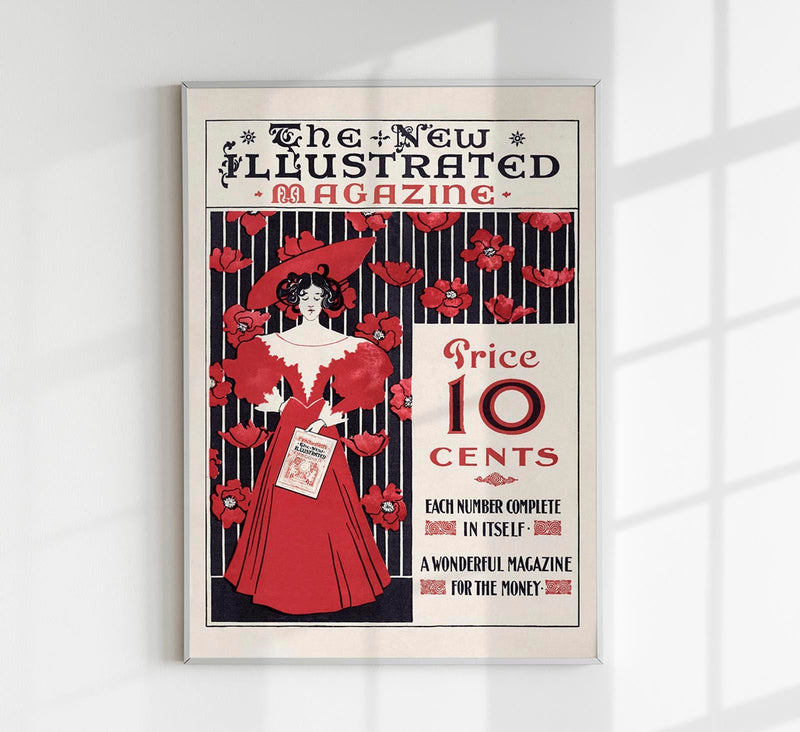 The New Illustrated Magazine by Ethel Reed – Kunstdruck Poster — Patroa Studio