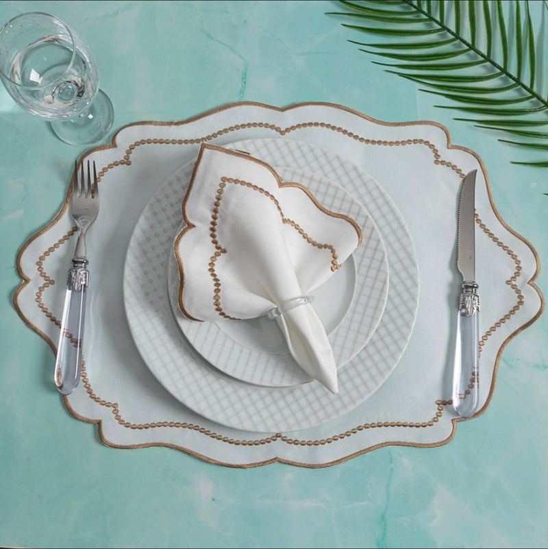 Serviette / Platzset – 50×35 cm | Recyceltes PET | Rechteckig — Aline CELI