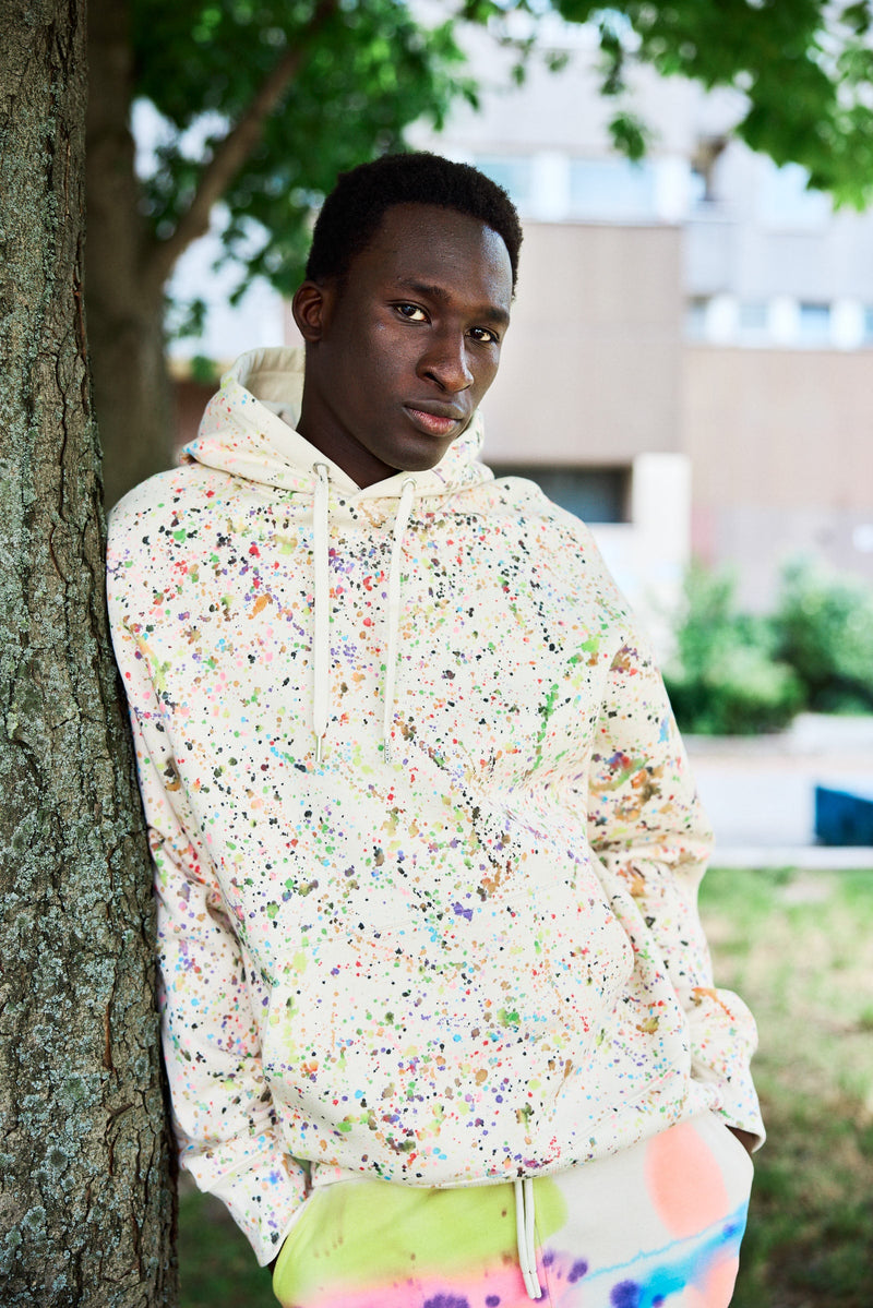 HEAVY Pollo Hoody – Hand-painted Unisex Hoodie made from Organic Cotton — starstyling
