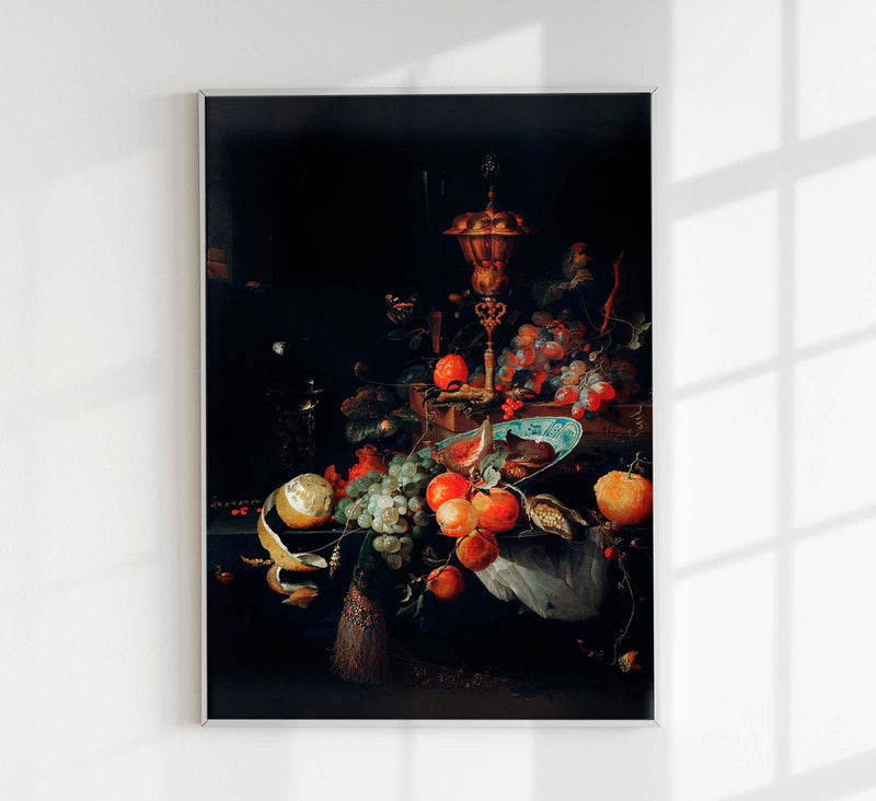 Fruits by Abraham Mignon Botanical Poster - Baroque Fruit Still Life Fine Art Print — Patroa Studio