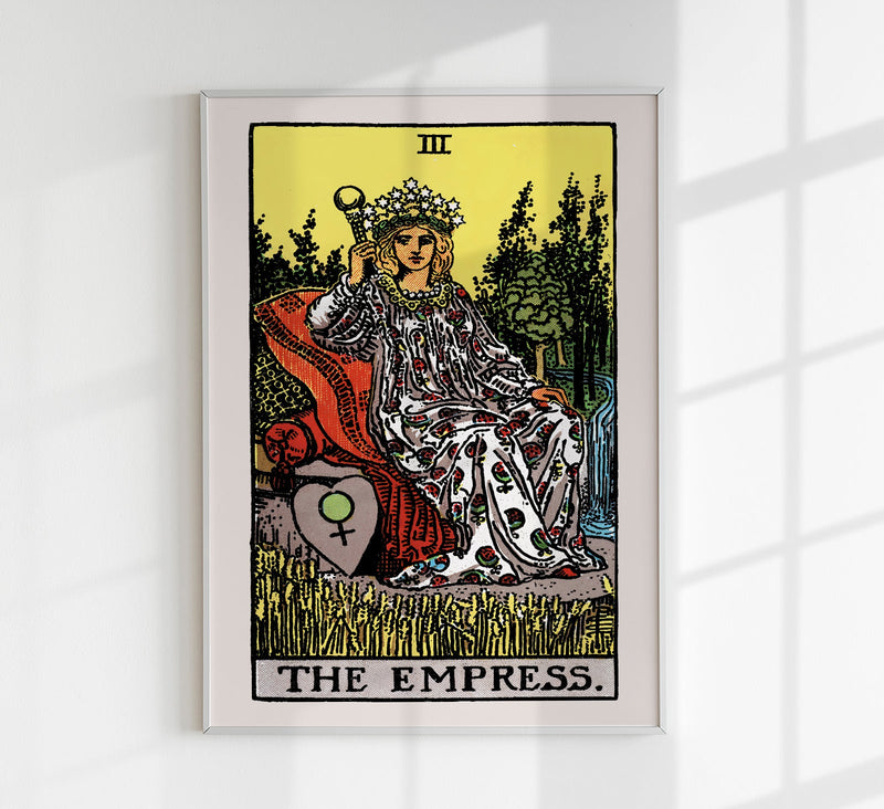The Empress Tarot Art Poster – UV Resistant, Art Print Berlin — Patroa Studio