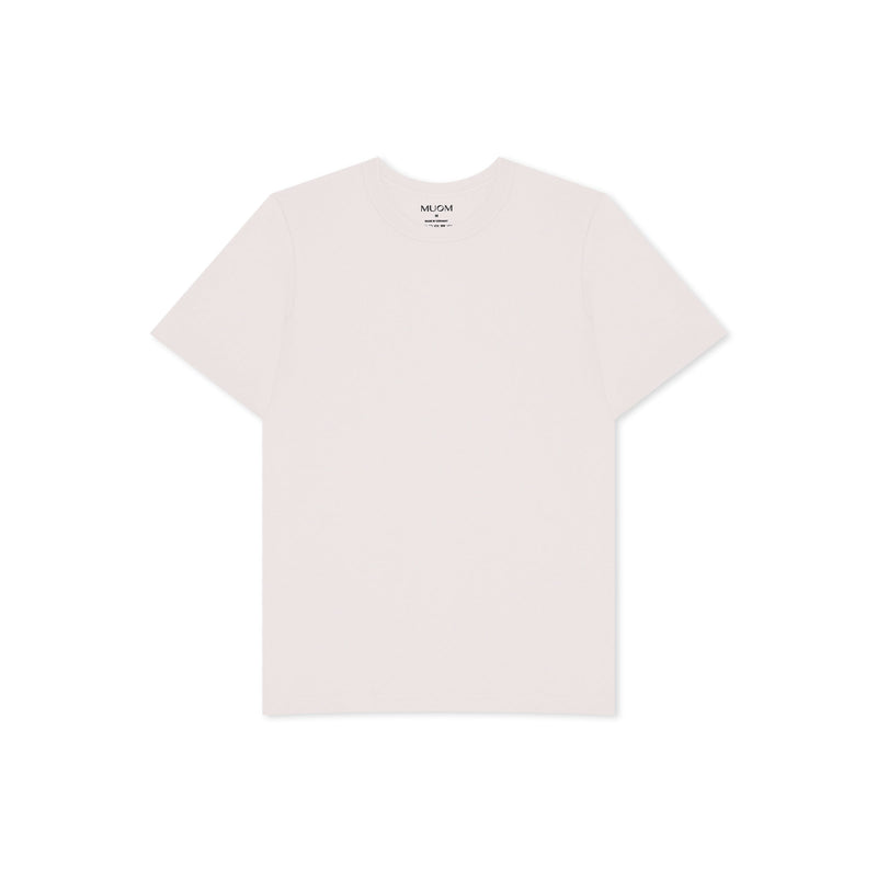 Basic Tee N°6 Cremeweiß 100% Baumwolle Regular Fit — MUOM