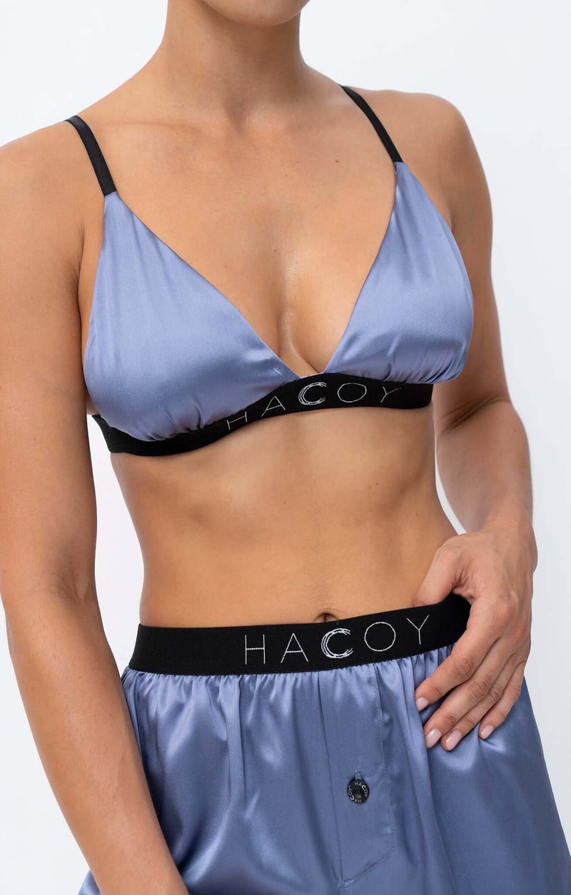 HACOY Silk Bra Unterbügel – Seidig weich, verstellbare Träger — HACOY