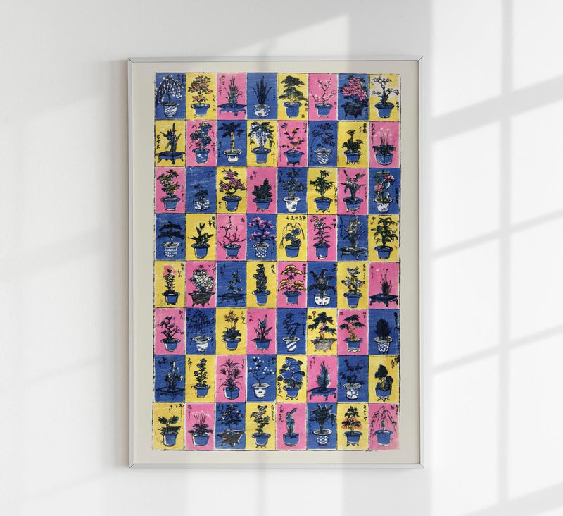 Plants and Flower Arrangements – Fine Art Print | Yoshitsuya | Ukiyo-e Botanik — Patroa Studio