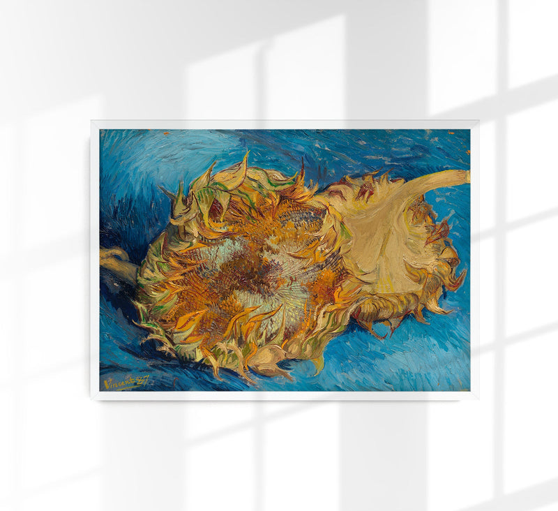 Sunflowers by Van Gogh – Art Print Poster Fine Art — Patroa Studio