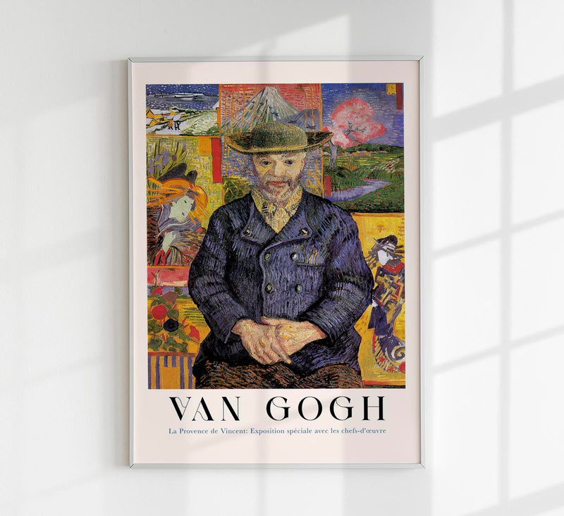 Portrait of Père Tanguy – Fine Art Print | UV-Resistant | Van Gogh Poster — Patroa Studio