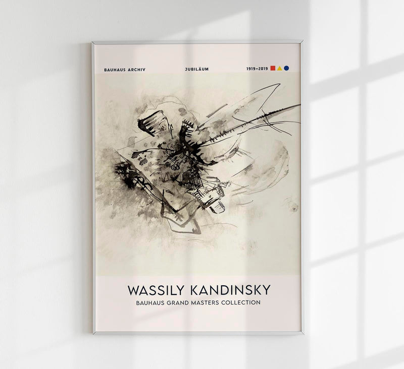 Untitled 1916 by Wassily Kandinsky – Abstract Composition Fine Art Print UV-resistant — Patroa Studio