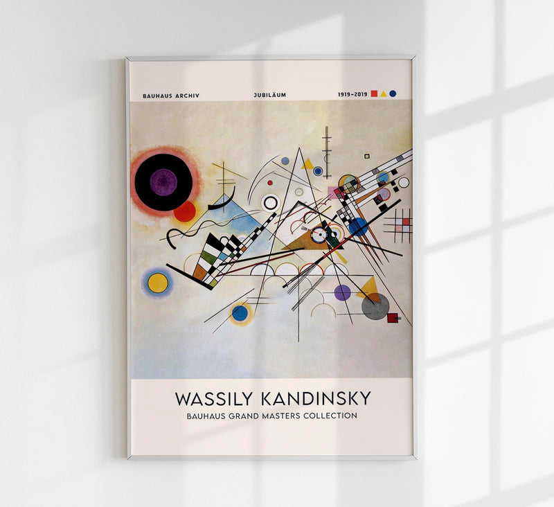 Composition VIII – Fine Art Print Kandinsky Ausstellungsposter — Patroa Studio