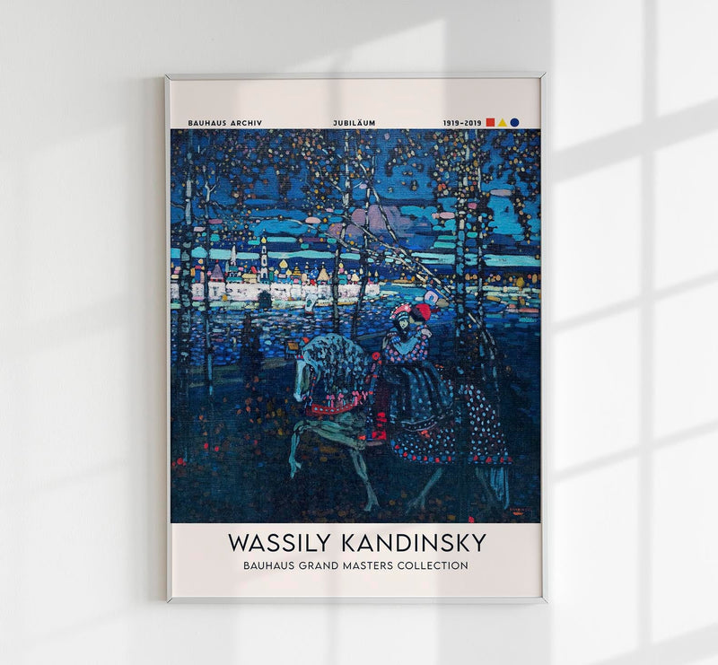 Riding Couple (1906) Kandinsky Poster – UV-resistenter Fine Art Print — Patroa Studio