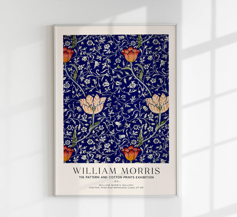 William Morris Medway Pattern Art Exhibition Poster – Art Print on Archival Paper — Patroa Studio