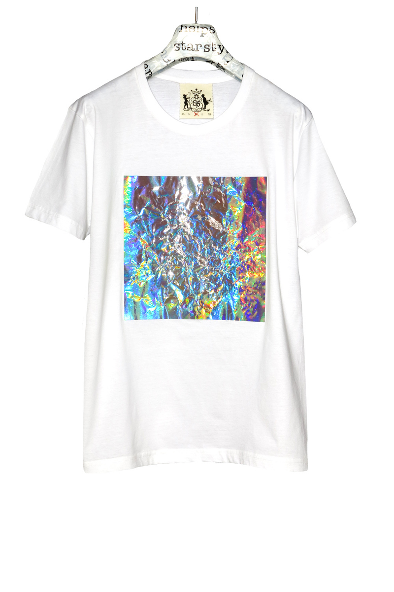 Starstyling Big Square T-Shirt Unisex Metallic Print — starstyling
