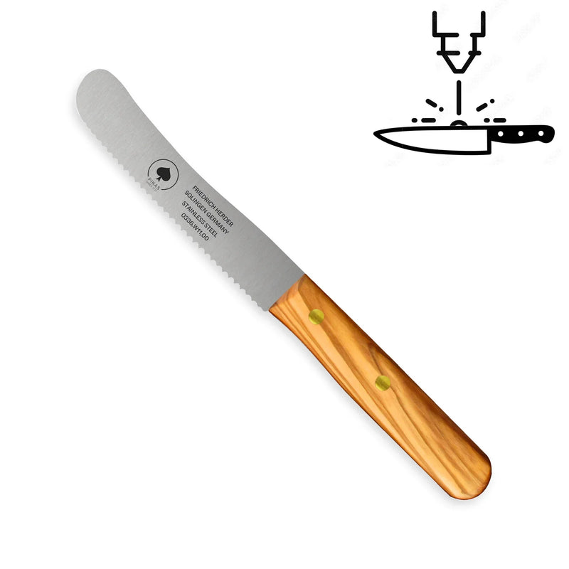 Buckelsmesser / Frühstücksmesser 2er Set – Mit oder ohne Gravur — F. Herder Messer