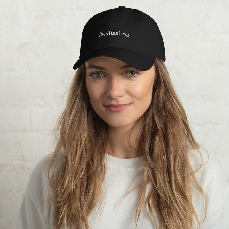 Patroa Studio Belíssima Dark Baseballcap – Baumwolle, verstellbar — Patroa Studio