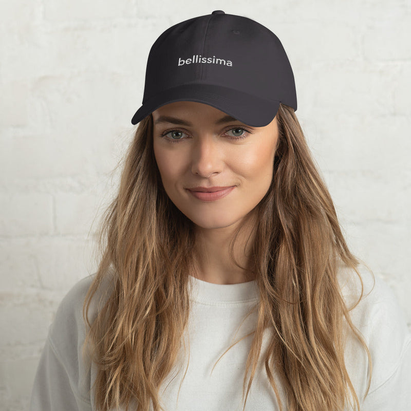 Patroa Studio Belíssima Dark Baseballcap – Baumwolle, verstellbar — Patroa Studio