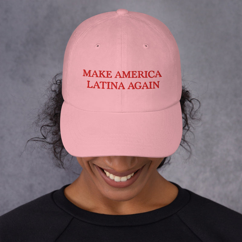 Make America Latina Again Baseball Cap – Chino Cotton Twill — Patroa Studio