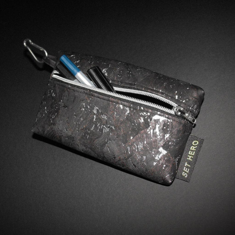 Cork Fabric Pencil Case – Sustainable & Practical — Set Hero