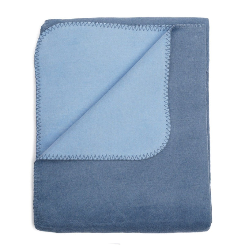 Flauschige Baumwoll Wendedecke zweifarbig 150 x 200 cm — YOVANA GmbH • yogabox.de
