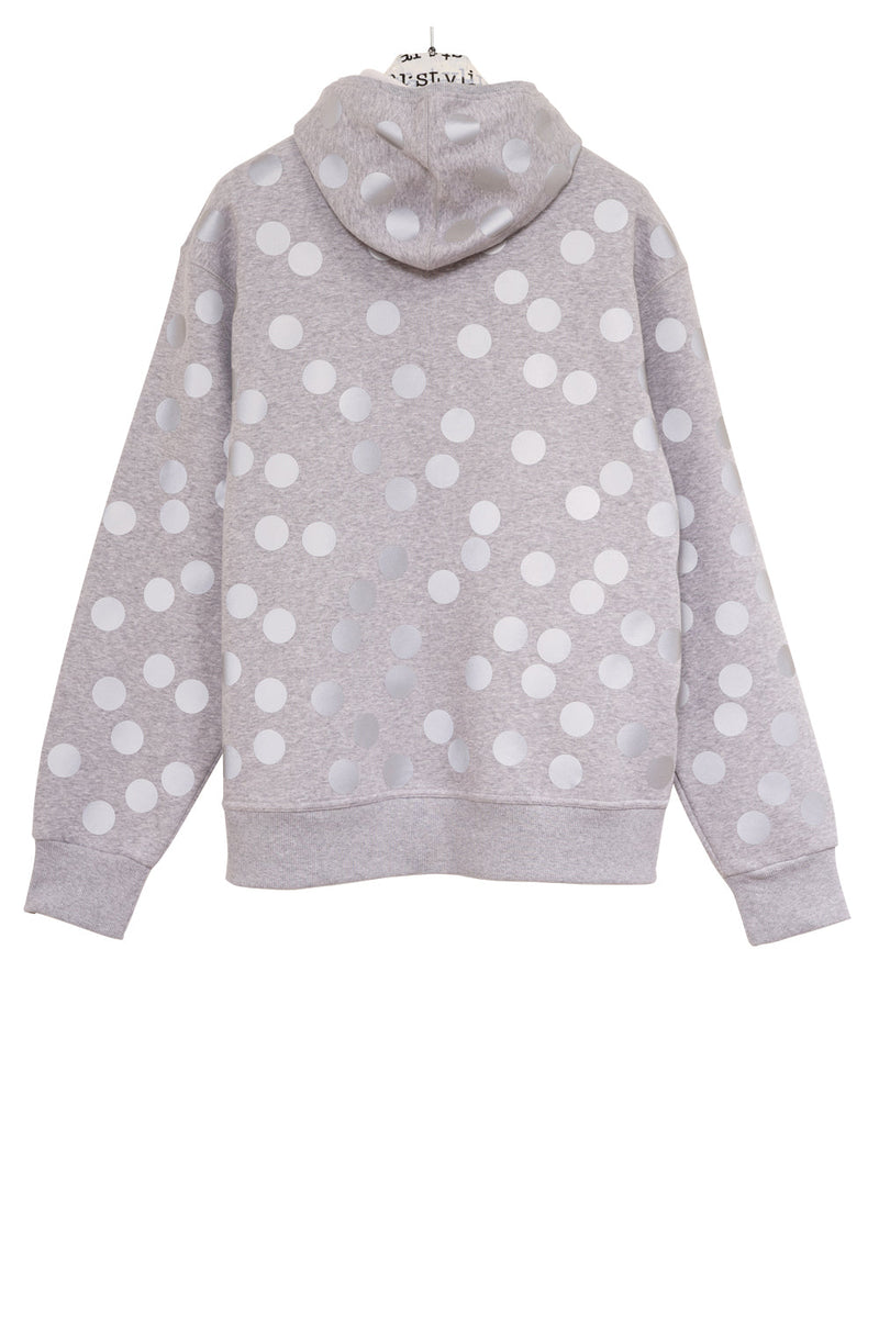 Full Points Reflective Zip Jacket – Reflective Dots Unisex Hoodie — starstyling