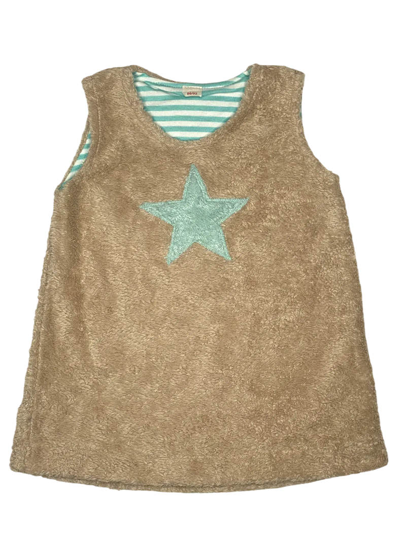 Kids' Star Dress made from Organic Cotton Plush – Cuddly, Skin-friendly, Sustainable — Pat & Patty