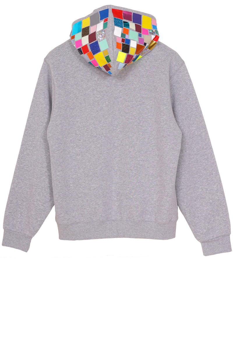 Mosaic Multicolor Hoodie – Unisex Hoodie with Mosaic Print and Kangaroo Pocket — starstyling