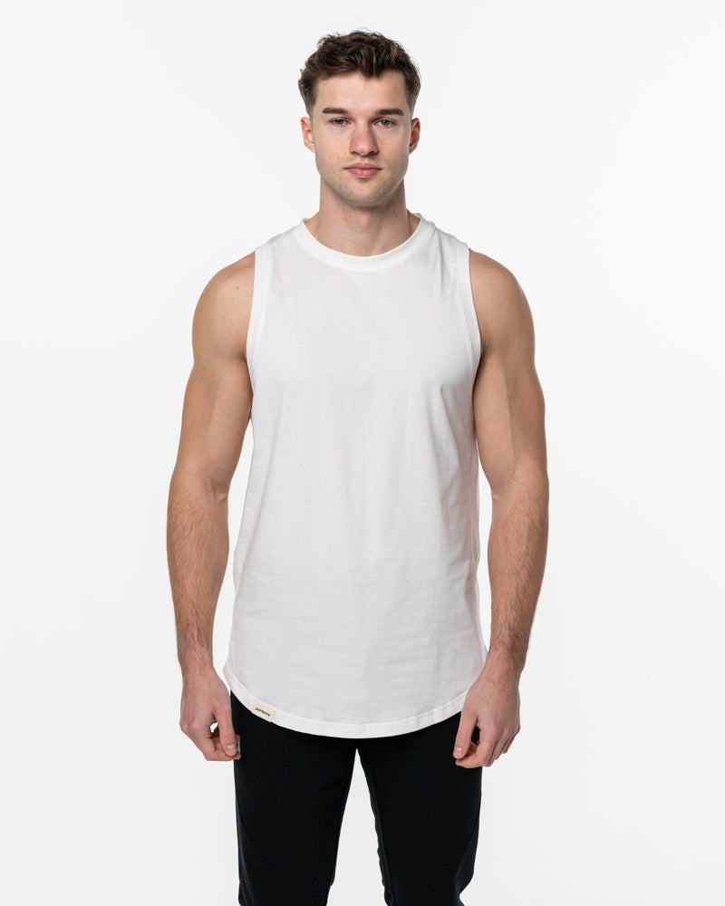 PimaCotton TankTop white – Pima Cotton & FUZE™ Technology — portance