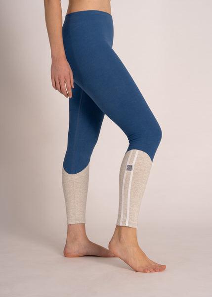 Blue Moon Upcycling Leggings – 90s Style, High Waist, Cotton Comfort — BODY Guard Activewear