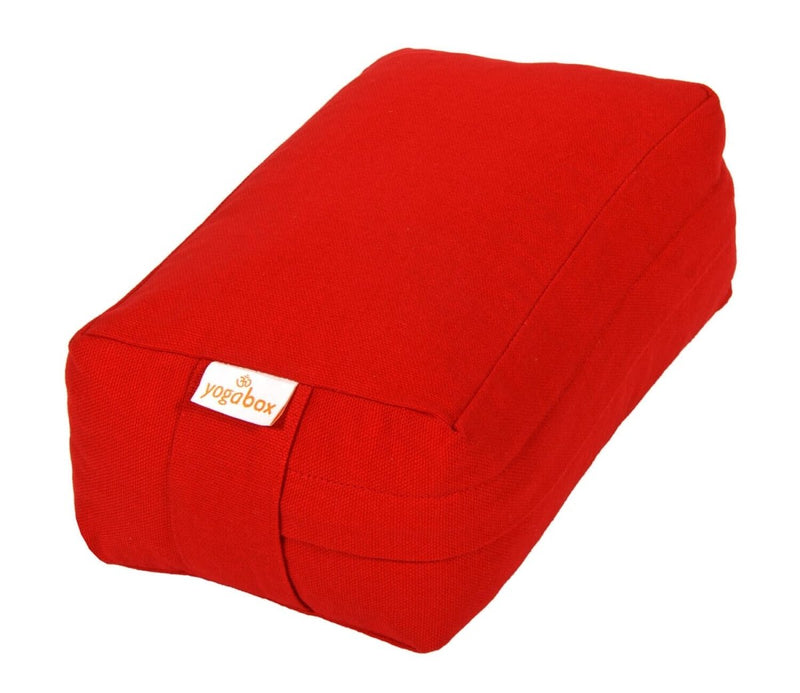 VIPASSANA Cushion Mini – Meditation Cushion 22 x 13 x 8 cm, Removable Cotton Cover — YOVANA GmbH • yogabox.de