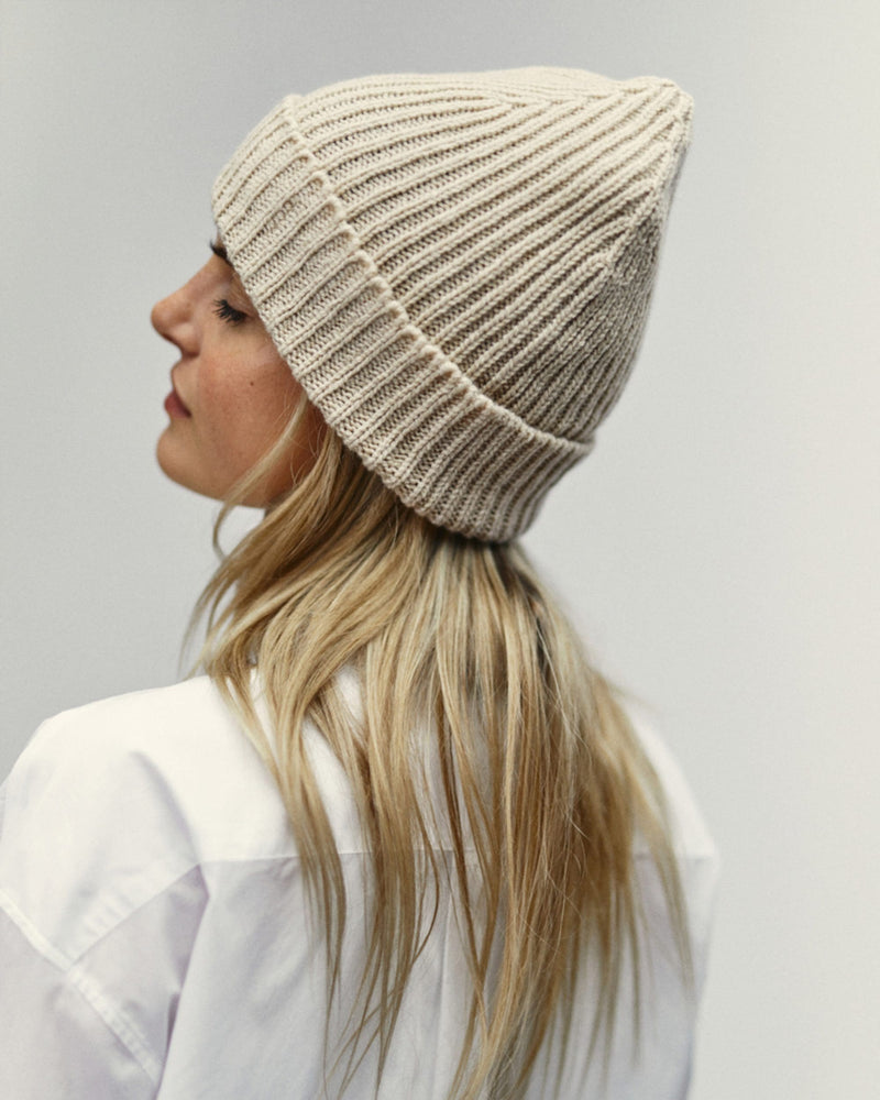 Mütze aus recyceltem Cashmere Mix – Nachhaltig & Weich — WOTE