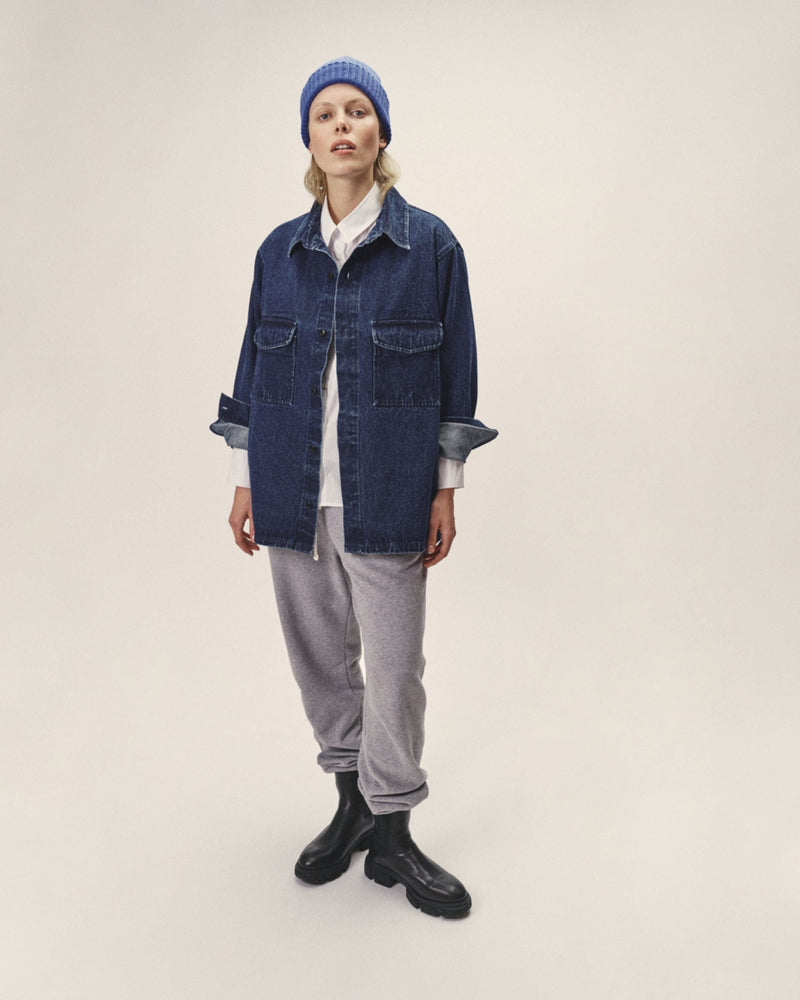 Denim overshirt made from organic cotton — WOTE
