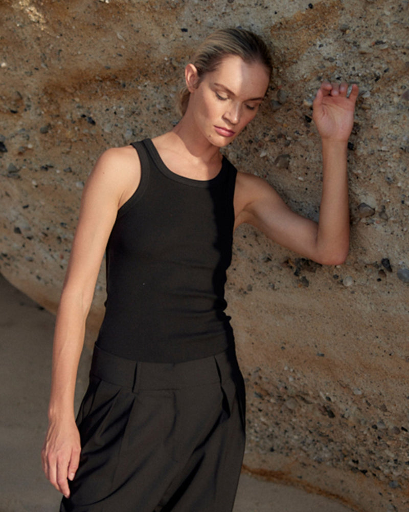 Tanktop New Shape – Ripp | Bio-Baumwolle | Racerback — WOTE