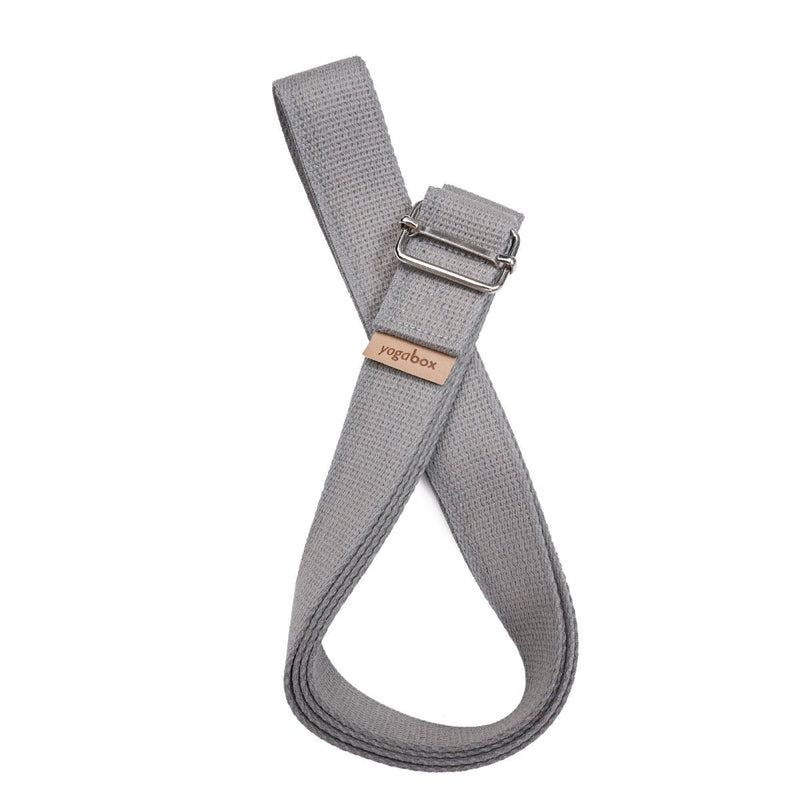 Yogagurt mit Metall-Schiebeverschluss 2,50 m oder 3,00 m – regional hergestellt — YOVANA GmbH • yogabox.de