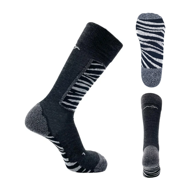 Ski-Socken Fahrenberg – Merinowolle & Blasenschutz | Made in Italy — Drassn