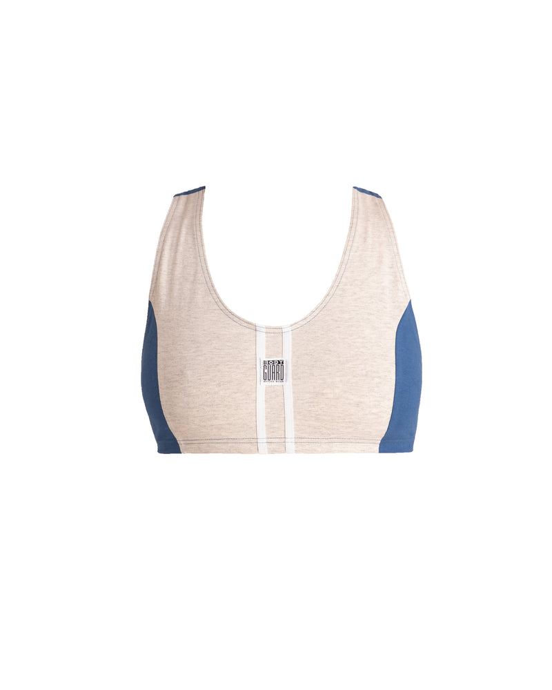 Blue Moon Upcycling Sportsbra – Racerback, mittlerer Halt, Vintage Look — Ansicht 5