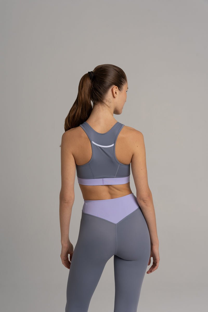 Lagonisi ECONYL® Medium Support Sports Bra with Back Pocket — Ansicht 3