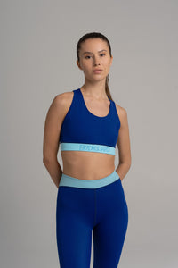 Sports Bra Lagonisi Ultramarine – Medium Support, Back Pocket, Recycled Material — Ansicht 6
