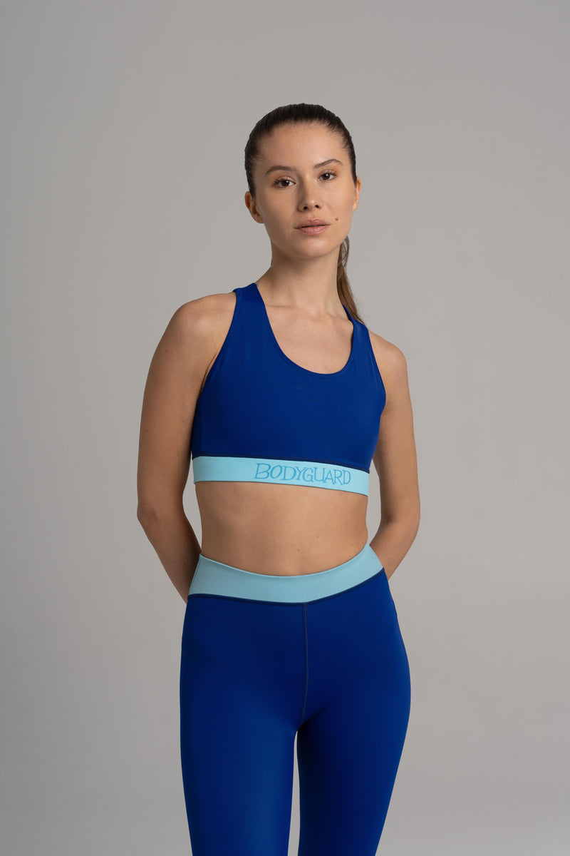 Sports Bra Lagonisi Ultramarine – Medium Support, Back Pocket, Recycled Material — Ansicht 6
