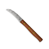 Zöppken Style Schälmesser mit Hohler Wate – Solinger Handwerk, Echtholzgriff — Ansicht 6