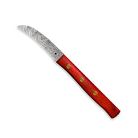 Zöppken Style Schälmesser mit Hohler Wate – Solinger Handwerk, Echtholzgriff — Ansicht 16