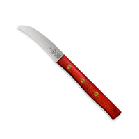 Zöppken Style Schälmesser mit Hohler Wate – Solinger Handwerk, Echtholzgriff — Ansicht 20