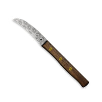 Zöppken Style Schälmesser mit Hohler Wate – Solinger Handwerk, Echtholzgriff — Ansicht 22