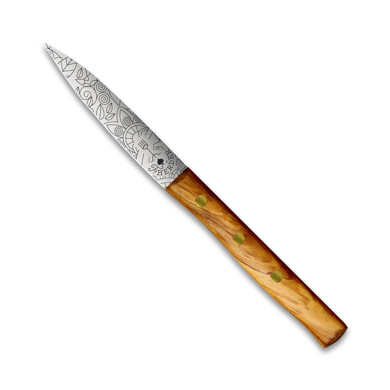 Zöppken Style Medium-Sized Rostfrei – Solingen Handmade, Genuine Wood Handle — Ansicht 8