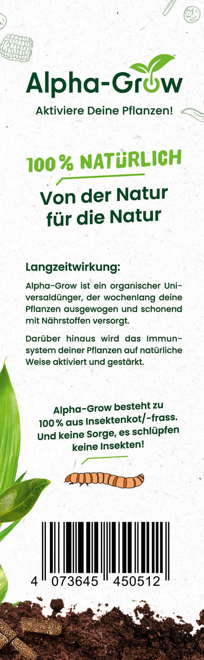 Twin Pack Alpha-Grow Universal Fertilizer – 100% Organic and Sustainable