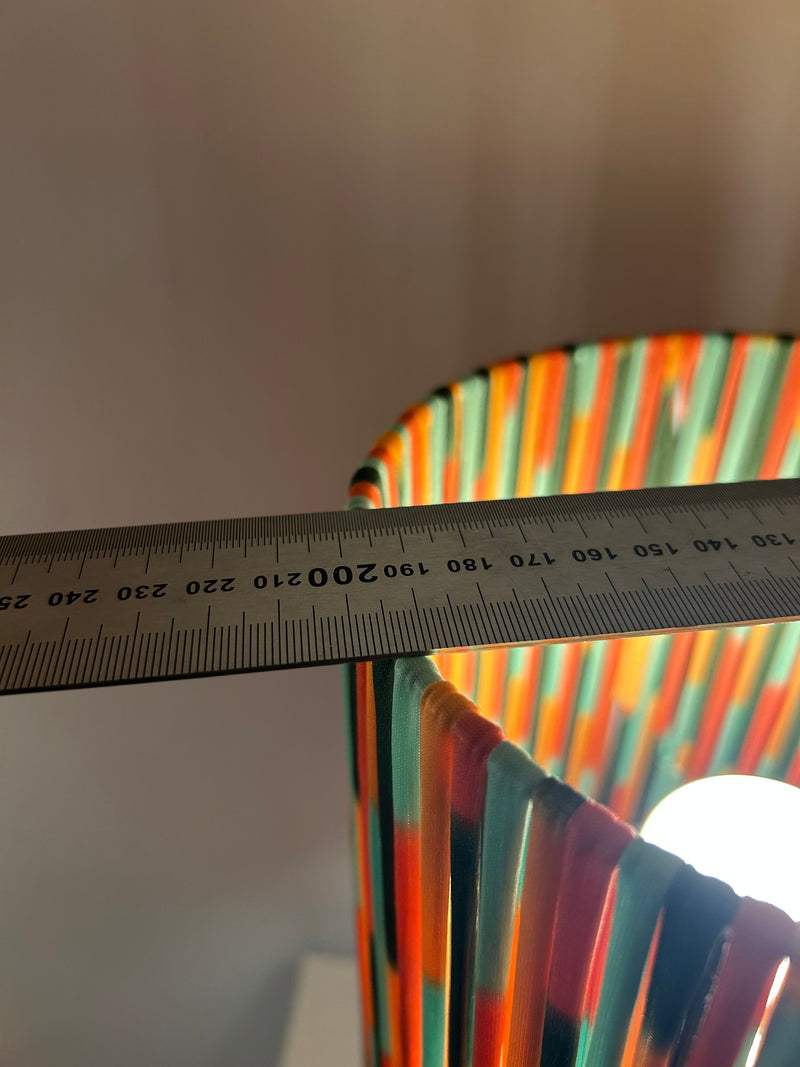 Pop Art Table Lamp Dümler Breiden - Vintage Ceramic Upcycling LED — Ansicht 11