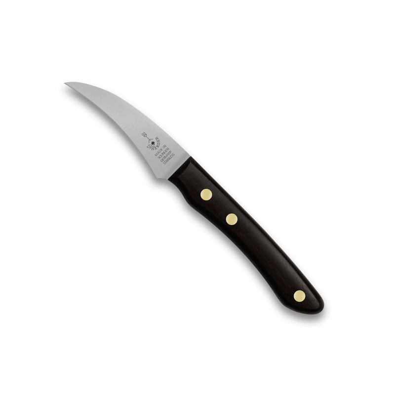 Thermo Peeling Knife Concave Curved Blade Fruit Vegetables — F. Herder Messer