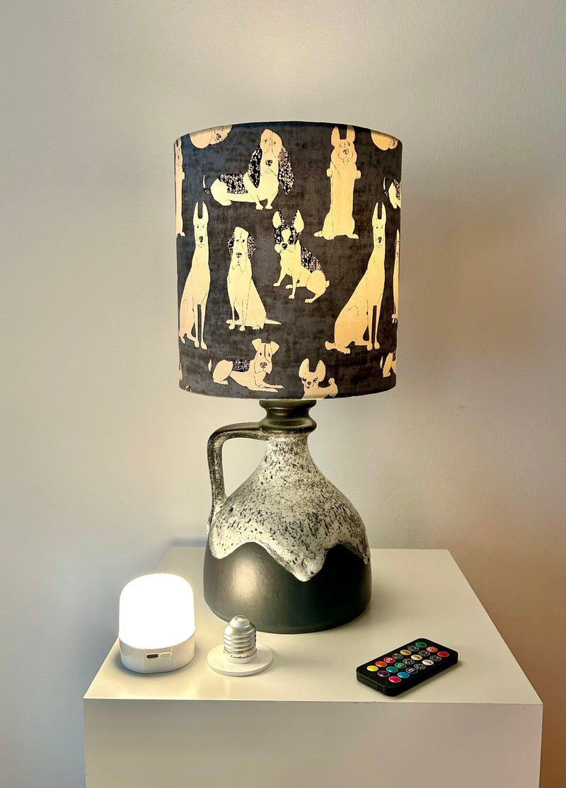 Cordless Eduard Bay Ceramic Table Lamp – Handmade, Outdoor suitable — Ansicht 11