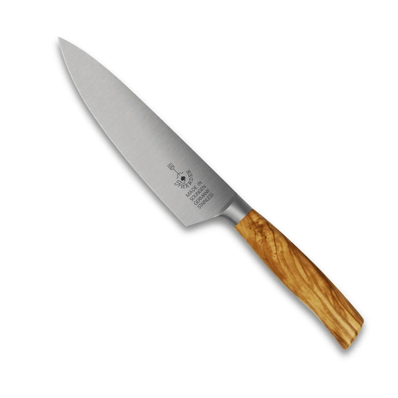 Madera Chef's Knife Olive Wood | F. Herder | 16 or 21 cm Blade — F. Herder Messer