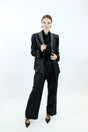 Blazer Sustainable Fabric Lala – Recycled Polyester | Silver Details | Ethically Made